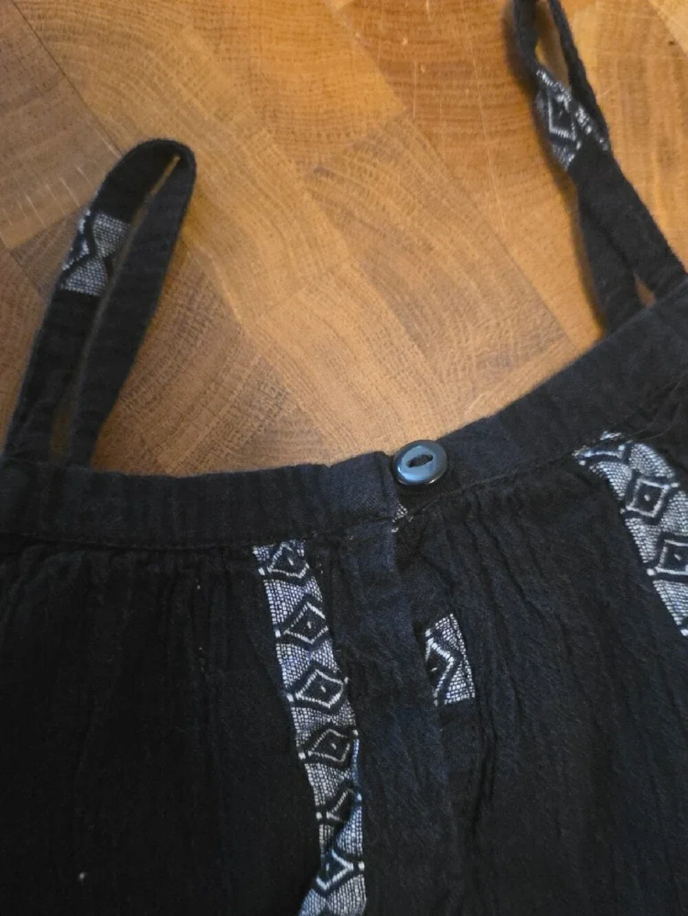 2 / $5 Baby Gap Black And White Striped Sleeveless Sundress